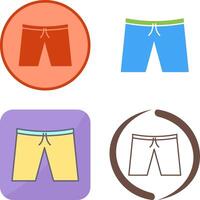 Shorts Icon Design vector