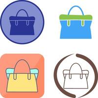 Bag Icon Design vector