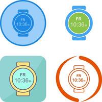 Sports Watch Icon Design vector