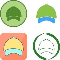 diseño de icono de gorra vector