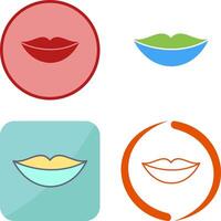 Lips Icon Design vector