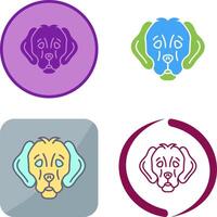 Dog Icon Design vector