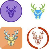 Deer Icon Design vector