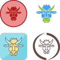 Bison Icon Design vector