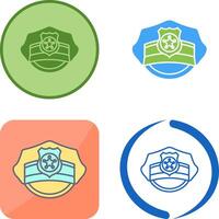 Police Hat Icon Design vector