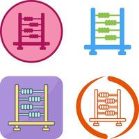 Abacus Icon Design vector
