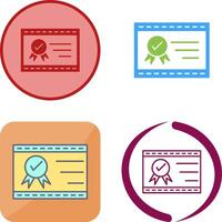 Unique Quality Assurance Icon Design vector