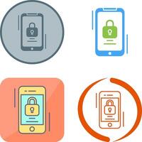 Lock Icon Design vector