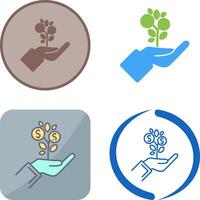 Growth Icon Design vector