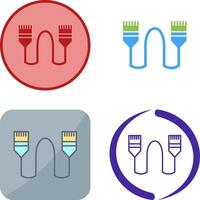 Internet Cable Icon Design vector