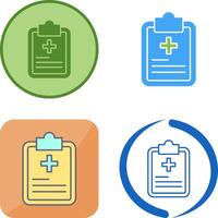 Prescription Icon Design vector