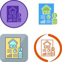 Loan Icon Design vector