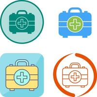 First Aid Kit Icon Design vector