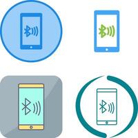 Connected Device Icon Design vector