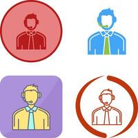 Customer Support Icon Design vector