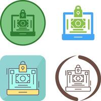 Secure Payment Icon Design vector