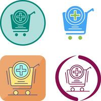 Add to Cart Icon Design vector