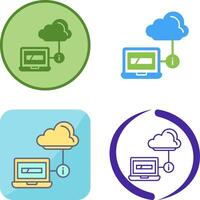 Laptop Icon Design vector