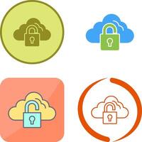 Lock Icon Design vector