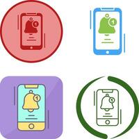Notifications Icon Design vector