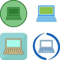 Laptop Icon Design vector