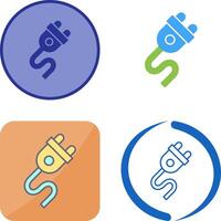 Plug Icon Design vector