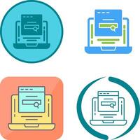 Searching Icon Design vector
