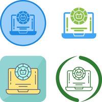 Token Icon Design vector