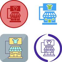 Store Icon Design vector