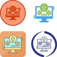 Upload Icon Design vector