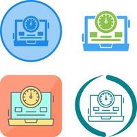 Speedometer Icon Design vector