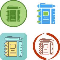 Learning Tools Icon Design vector