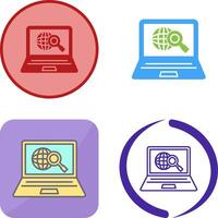 Explore Icon Design vector