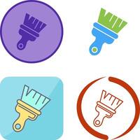 Paint Brush Icon Design vector