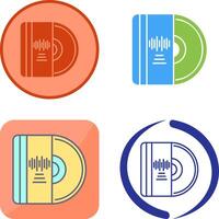 Vinyl Icon Design vector