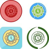 Time Management Icon Design vector
