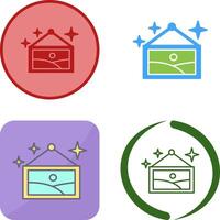 Picture Icon Design vector