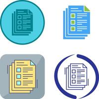 Notes Icon Design vector