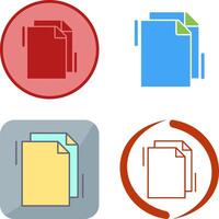 Copy Icon Design vector