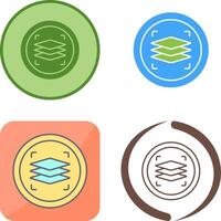 Layers Icon Design vector