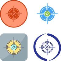 Aim Icon Design vector