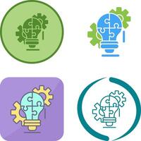 Problem Solving Icon Design vector