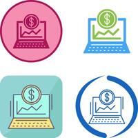 Laptop Icon Design vector