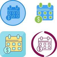 Calendar Icon Design vector