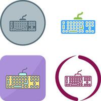 diseño de icono de teclado vector