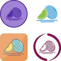 Watermelon Icon Design vector