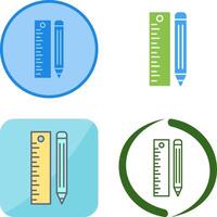 Ruler Icon Design vector