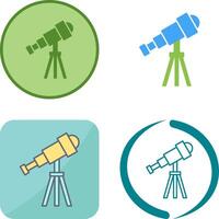 Telescope Icon Design vector