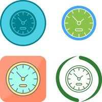 Clock Icon Design vector