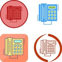 Phone Call Icon Design vector